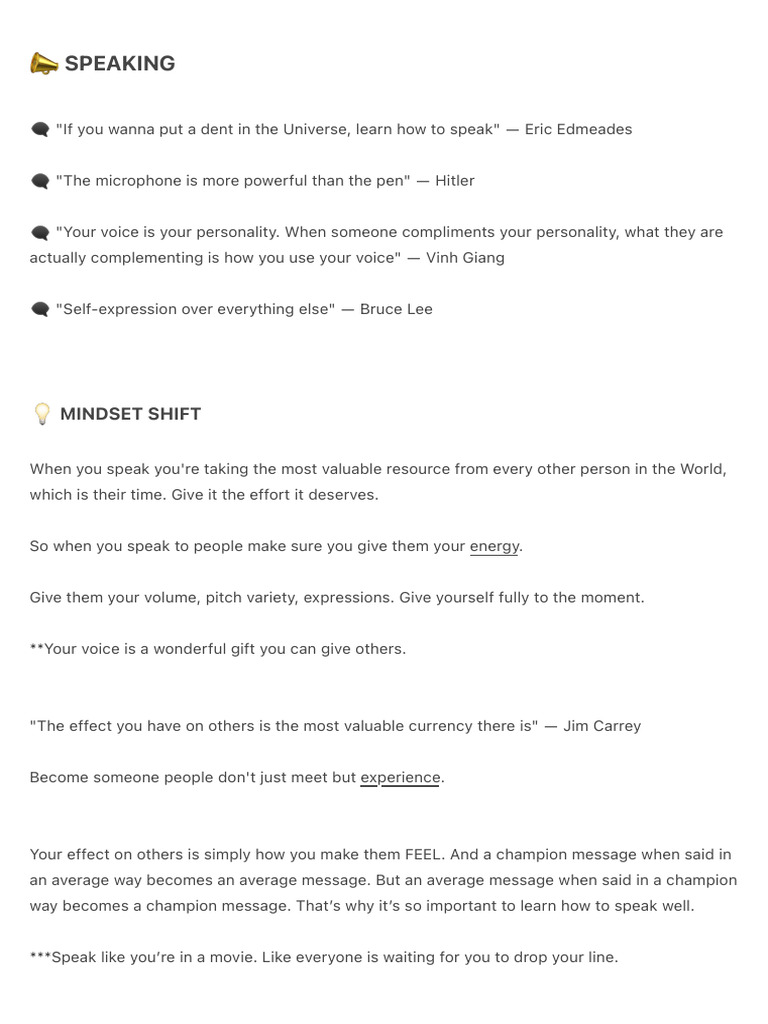 ? Speaking | PDF