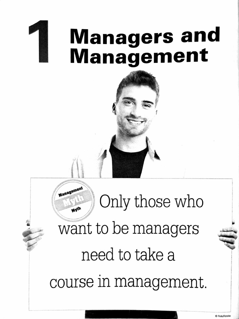 1st Chapter Management Studies | PDF