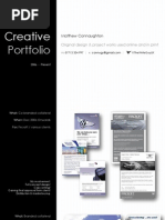 Download Matthew Connaughton Marketing Portfolio 2012 by Matthew Connaughton SN77329256 doc pdf