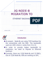 3G Node-B - Ethernet Backhaul