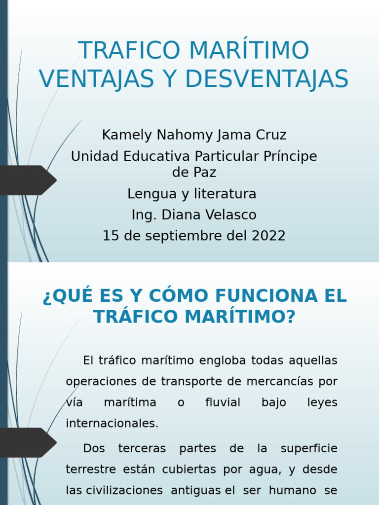 Trafico Maritimo | PDF
