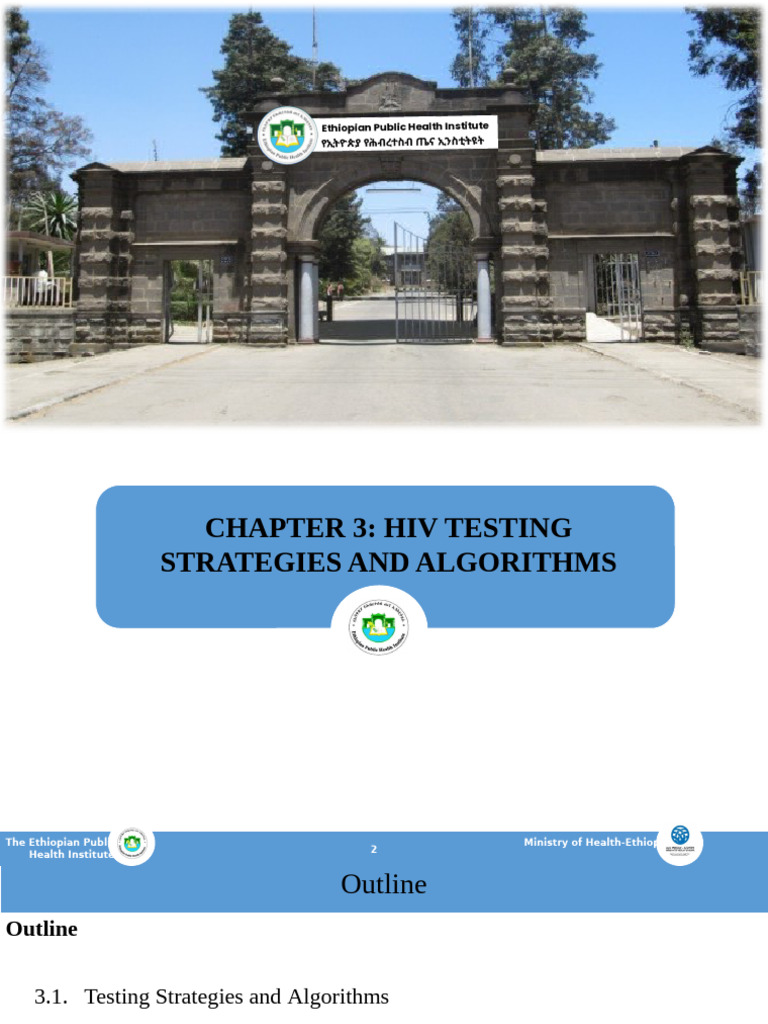 Chapter 3 HIV Testing Strategy and Algorithms | PDF | Sensitivity And ...