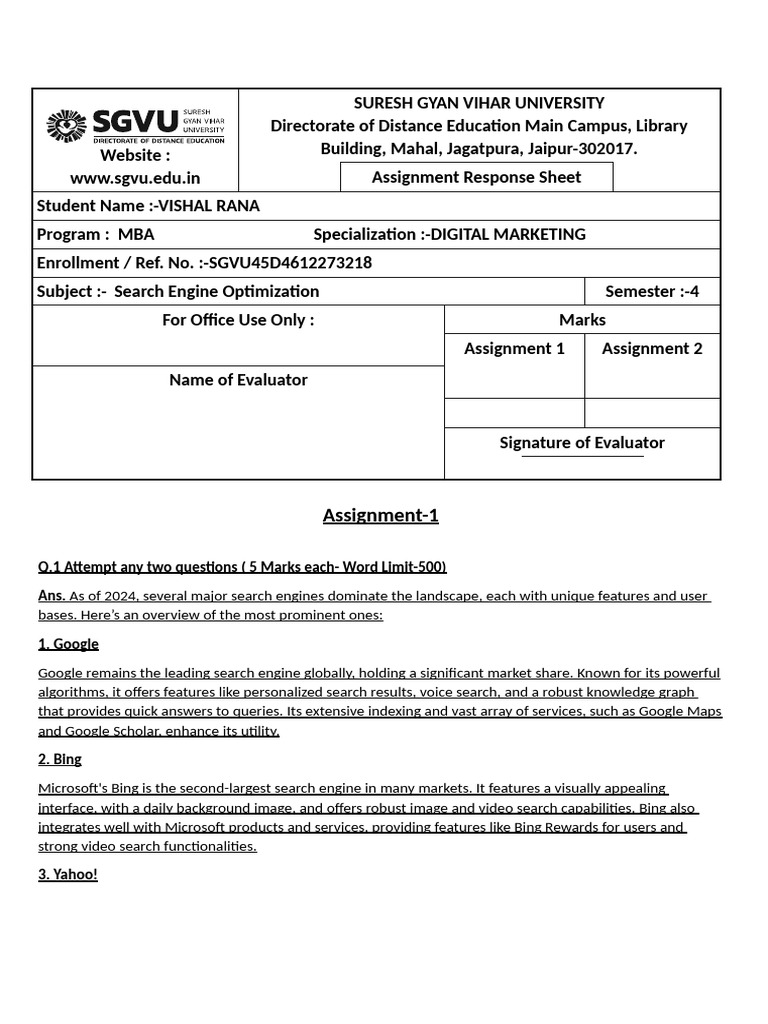 Search engine optimization pdf