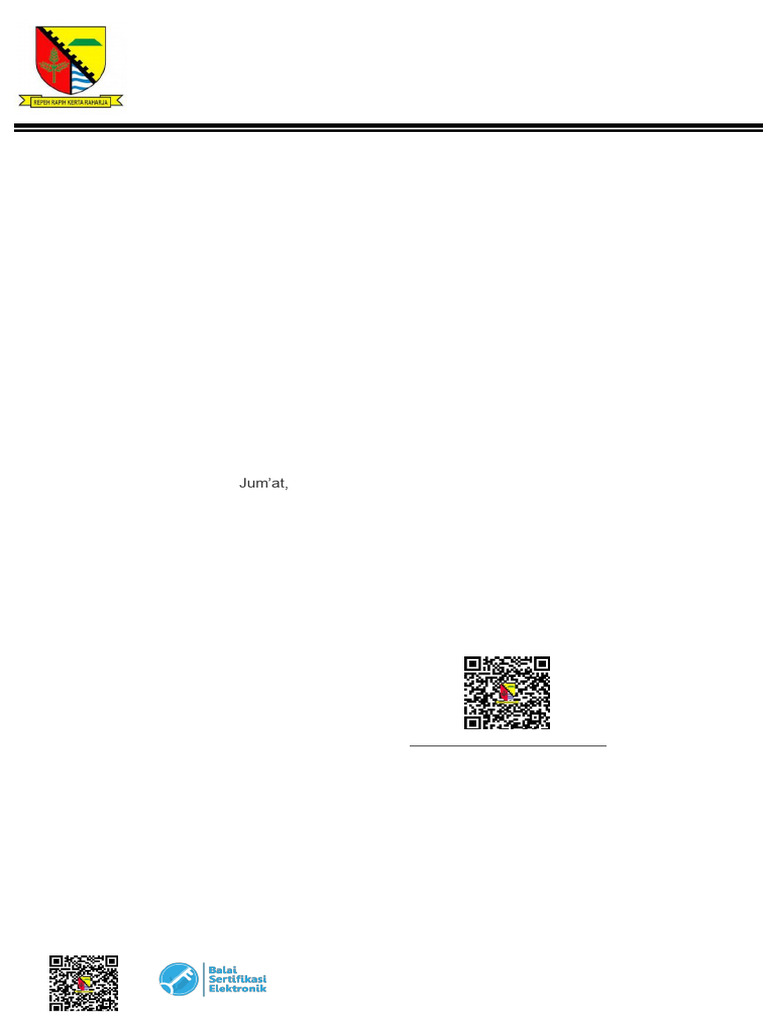 Surat Tugas Bimtek LITNUM | PDF