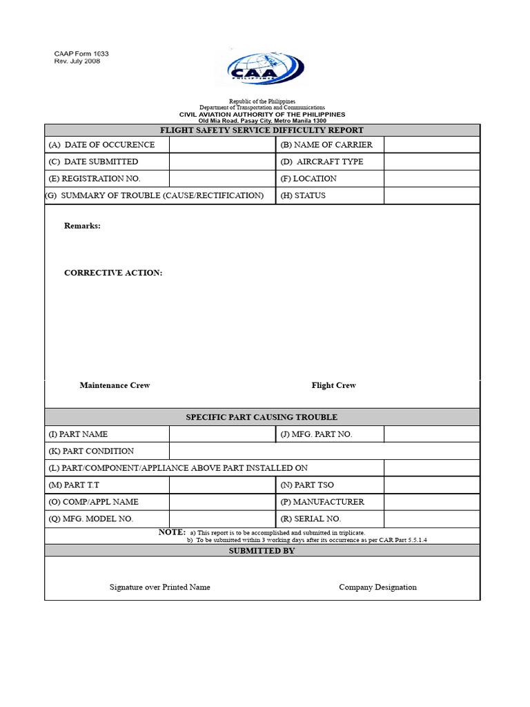 FSSDR Form (2024) | PDF