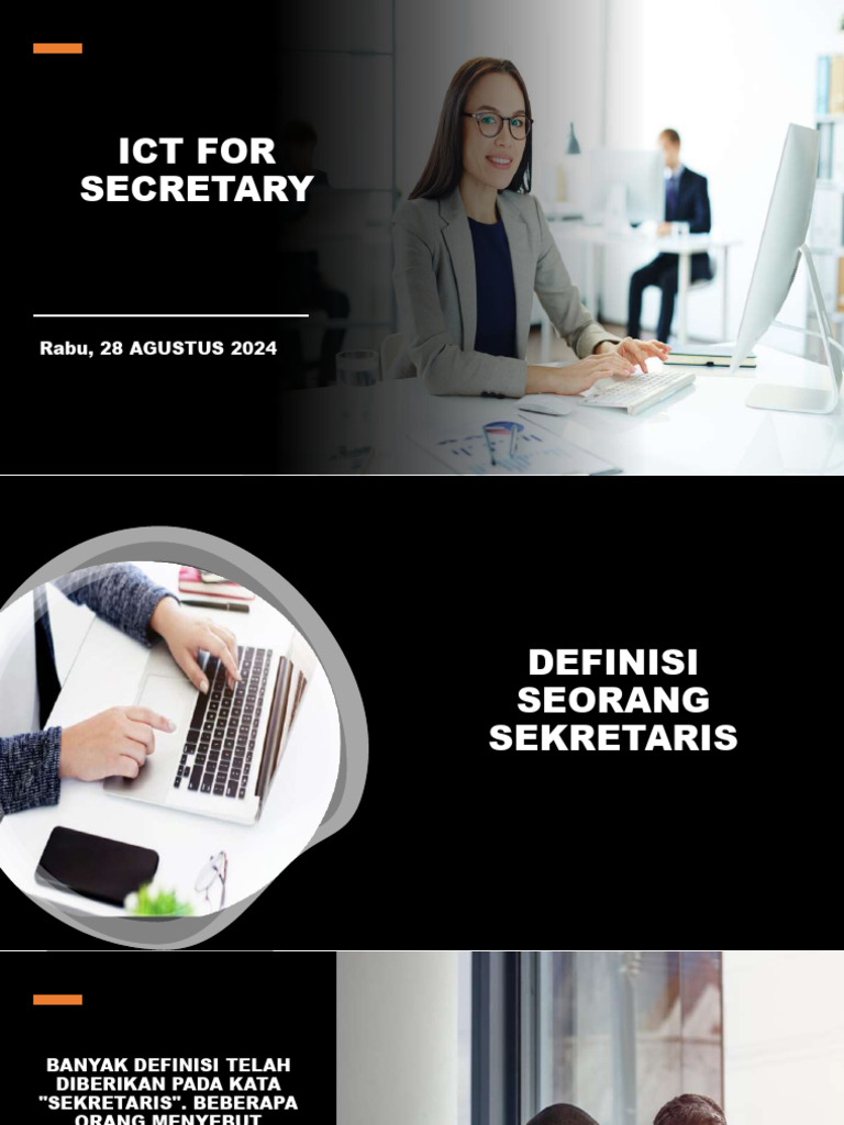 ICT FOR SECRETARY Part 1 | PDF