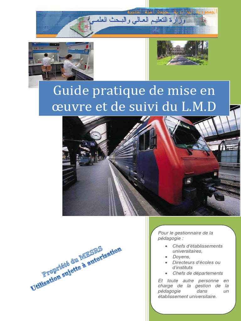 Guide Pratique Du LMD Maroc | PDF