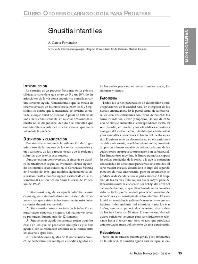 Sinusitis | PDF