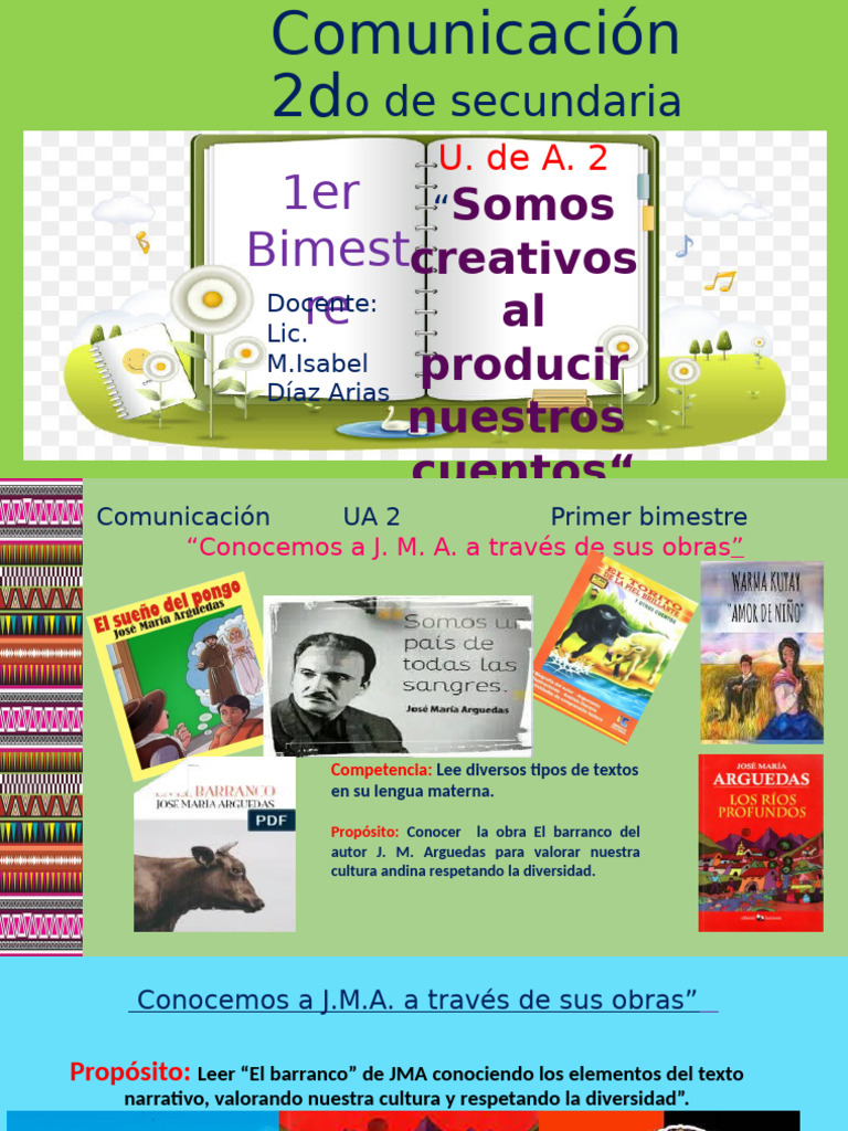 Comunicación 2do A, B, C Díaz | PDF | Artes del Lenguaje y Comunicación ...