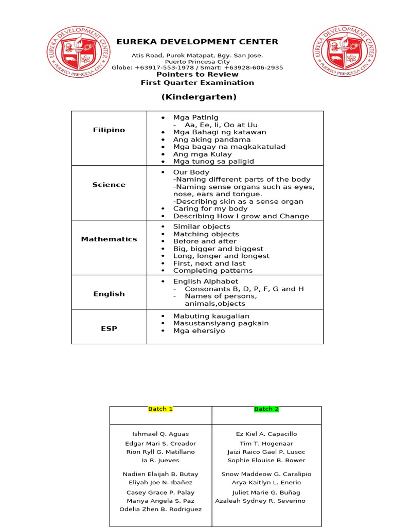 1st EX 24 | PDF