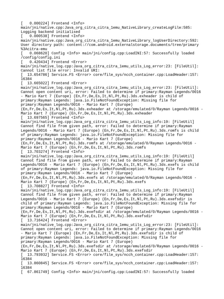 Citra Log | PDF