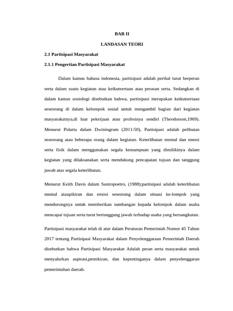PROPOSAL REVISI Bab 2 | PDF