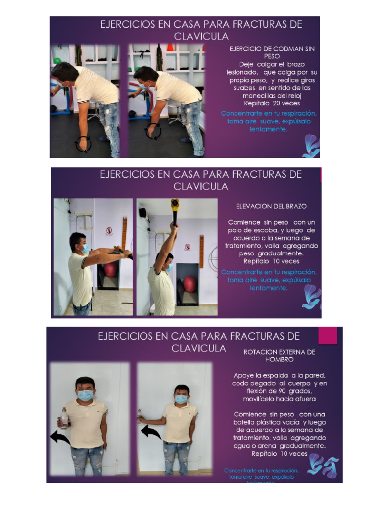EJERCICIOS clavicula | PDF