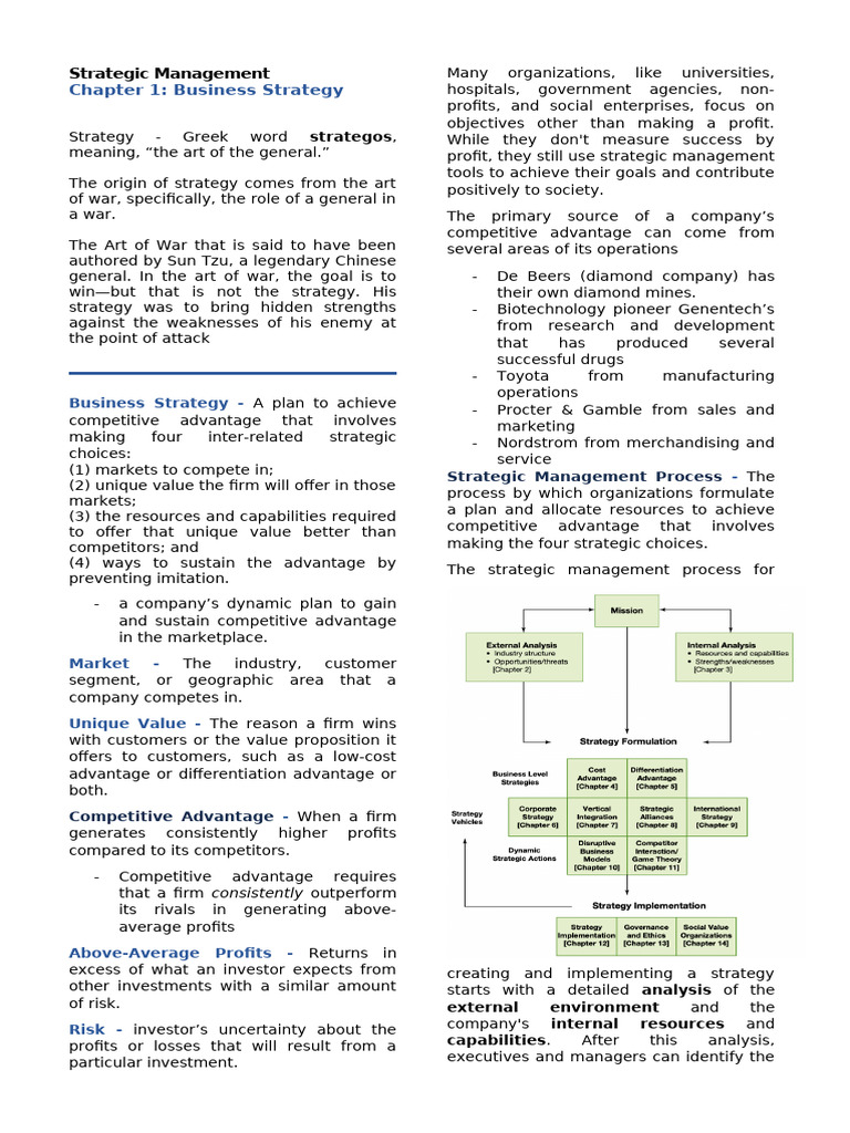 Strategic Management | PDF