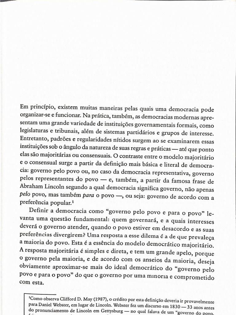 LIJPHART Arend Modelos de Democracia Cap1 PDF