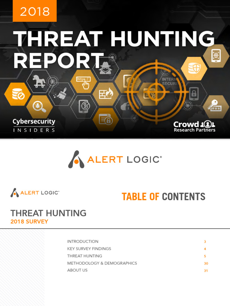 2018 Threat Hunting Report Alert Logic | PDF