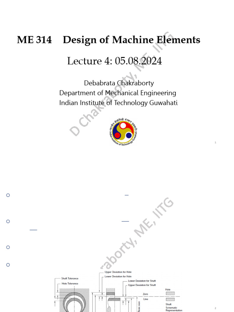 ME314 Lecture 4 05 08 2024 | PDF