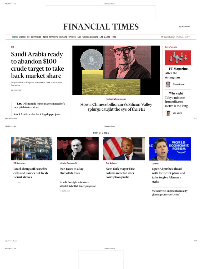 Financial Times | PDF