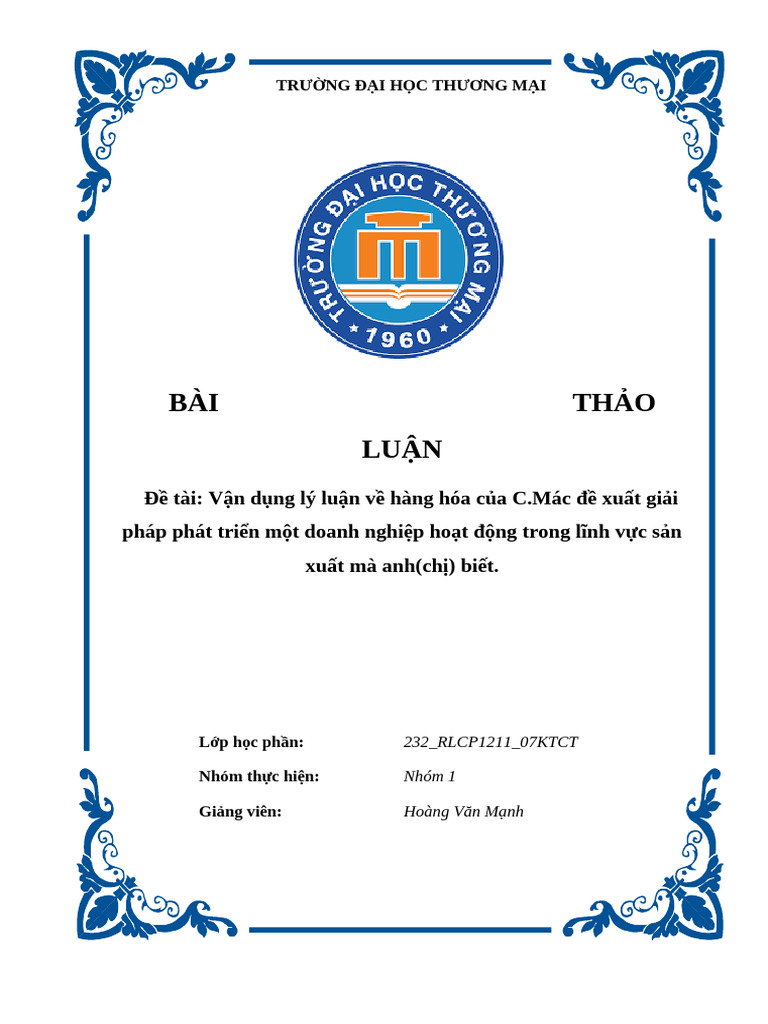 Outline KTCT | PDF | Vietnam | Career & Growth