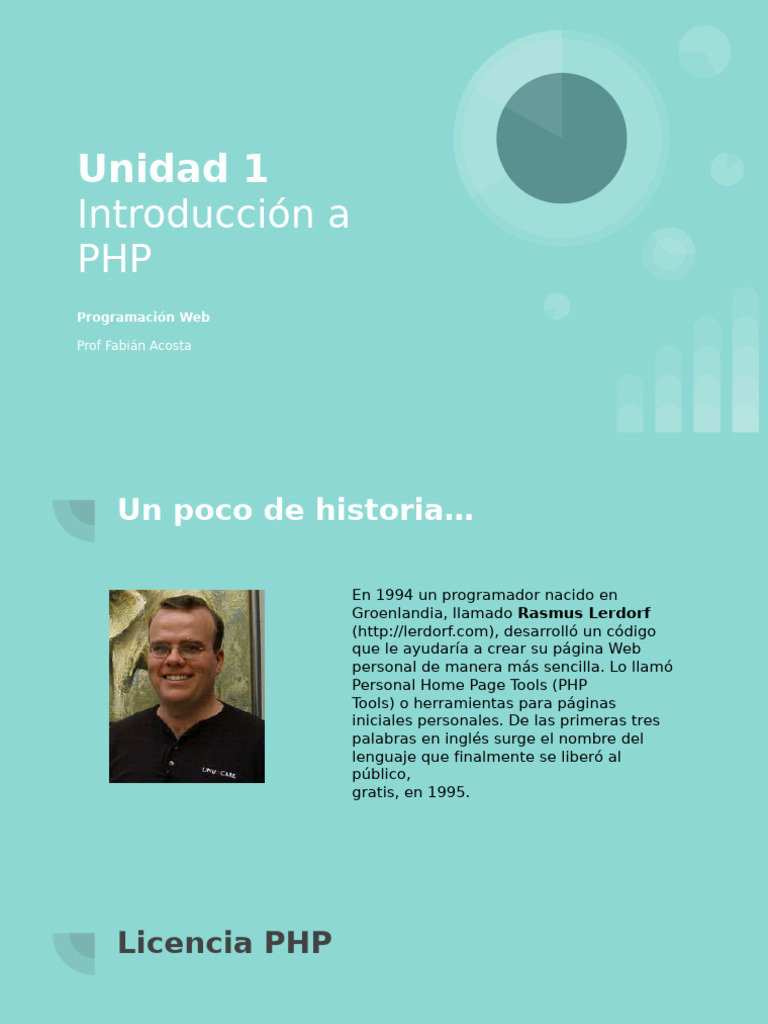Unidad 1 Introducción A PHP | PDF