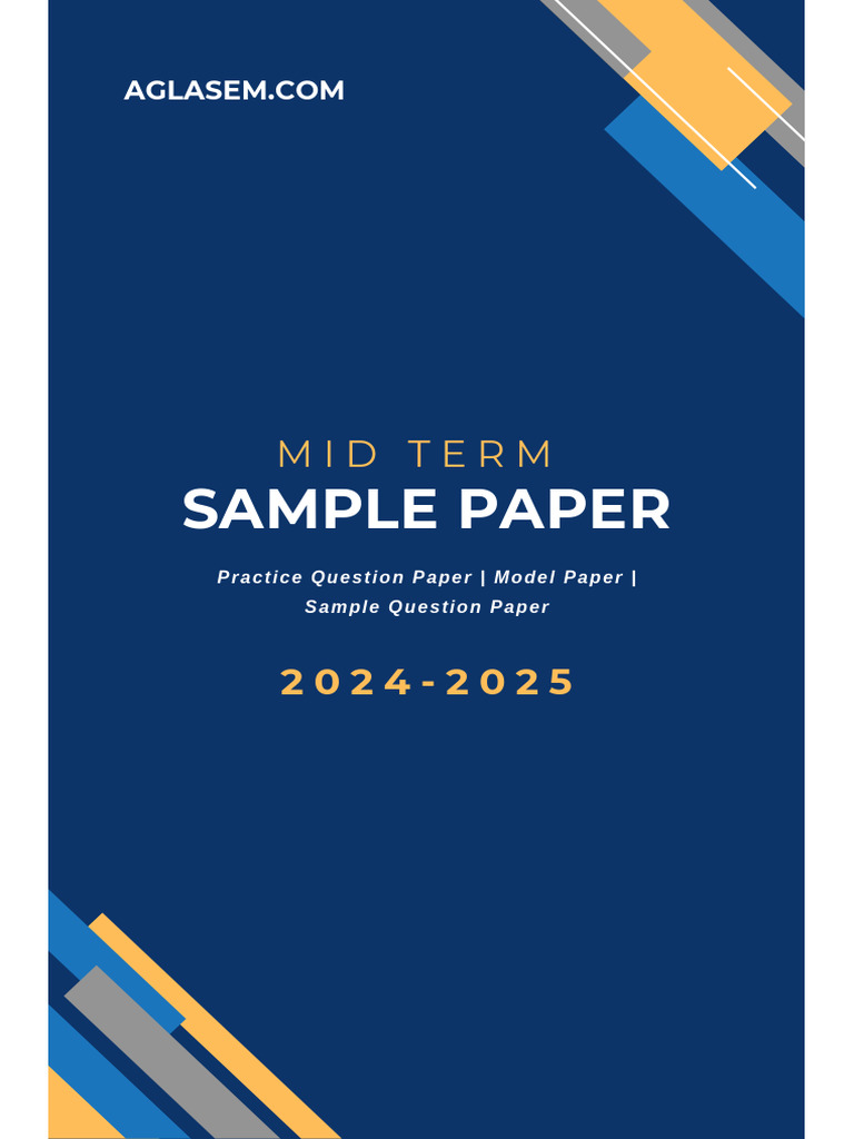 Sample Paper: Mid Term | PDF