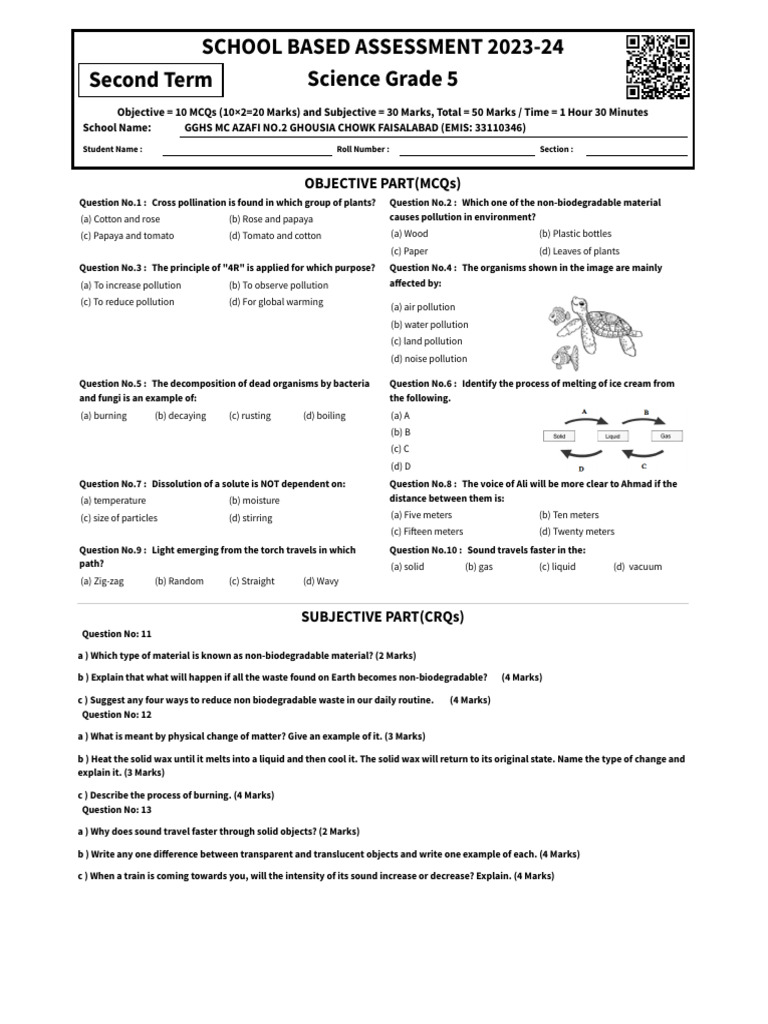 Science 5 | PDF