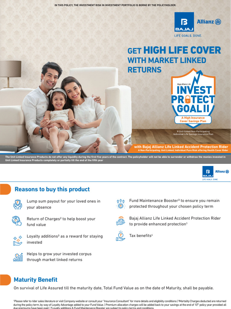 Invest Protect Goal | PDF