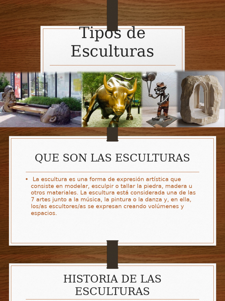 Tipos de Esculturas | PDF