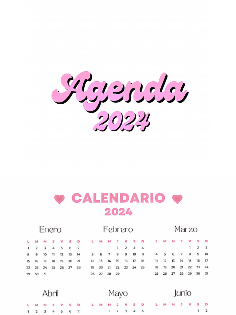 Agenda Rosa 2024 | PDF