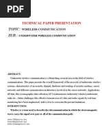 Download Seminar on Underwater Wireless Communication by tanveermyxlnc SN77344219 doc pdf