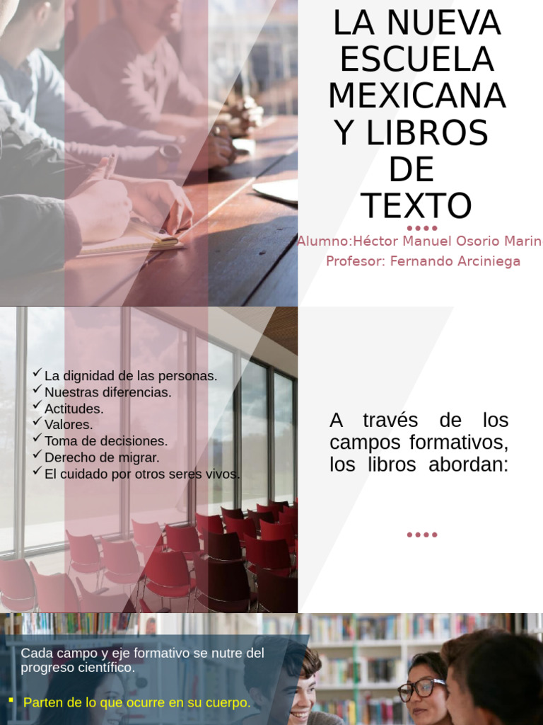 Libros de Texto en la Nueva Escuela Mexicana | PDF | Aprendizaje ...