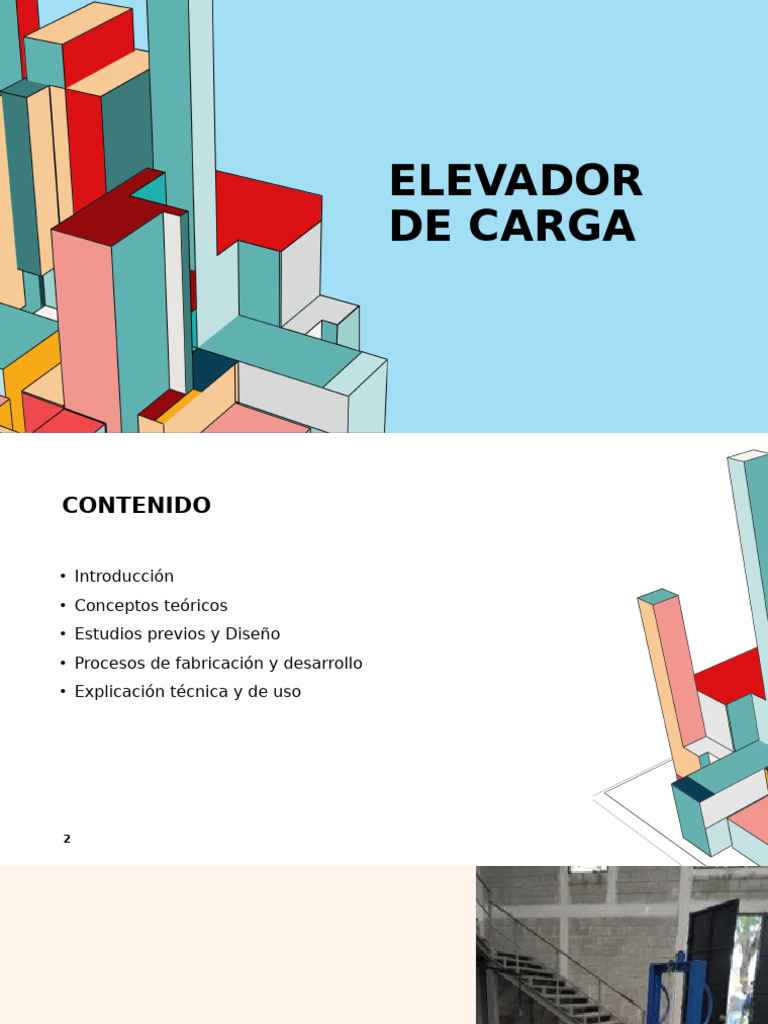 Elevador De Carga Final Pdf