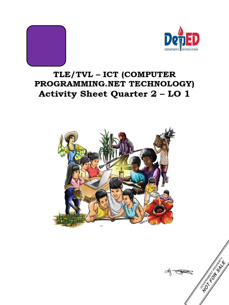 ICT Computer Programming NC III - Net J SHS2 Quarter 2 LAS 8 Final | PDF