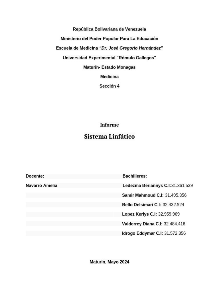 Sistema Linfatico Pdf