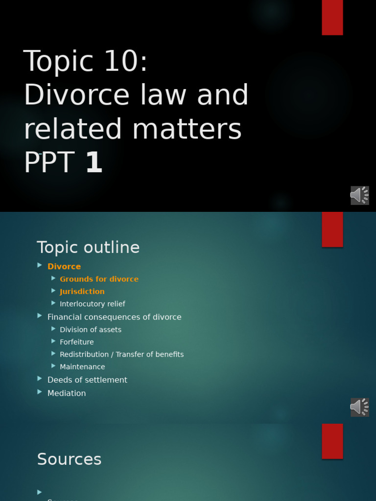 South African Divorce Law Guide | PDF | Divorce | Mental Disorder