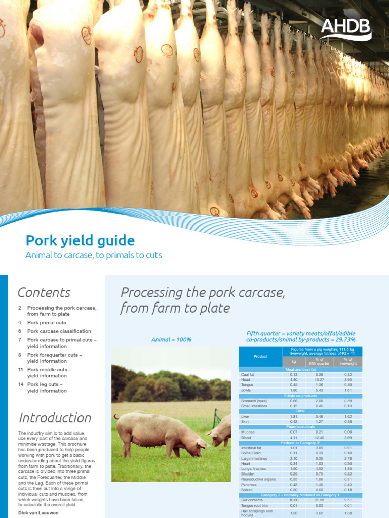 PorkYieldGuide 200114 WEB | PDF
