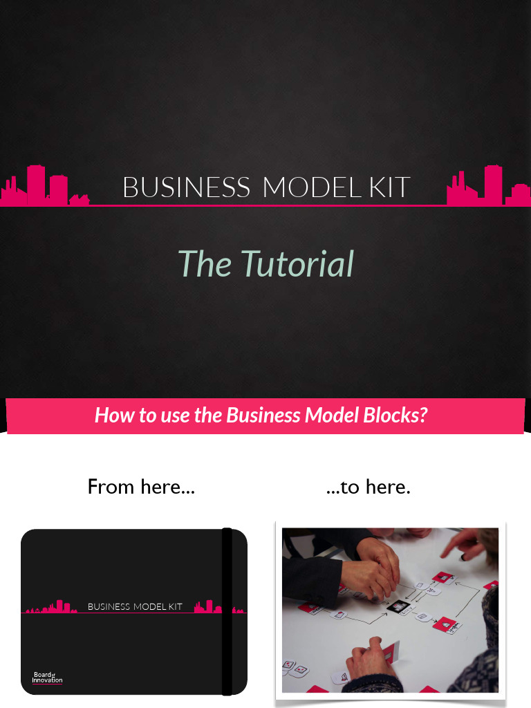 SM 01 TUTORIAL Business Model Kit-Comprimido | PDF