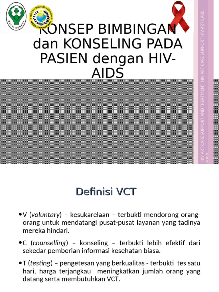 Konsep Bimbingan Dan Konseling Pada Pasien Dengan HIV-AIDS | PDF