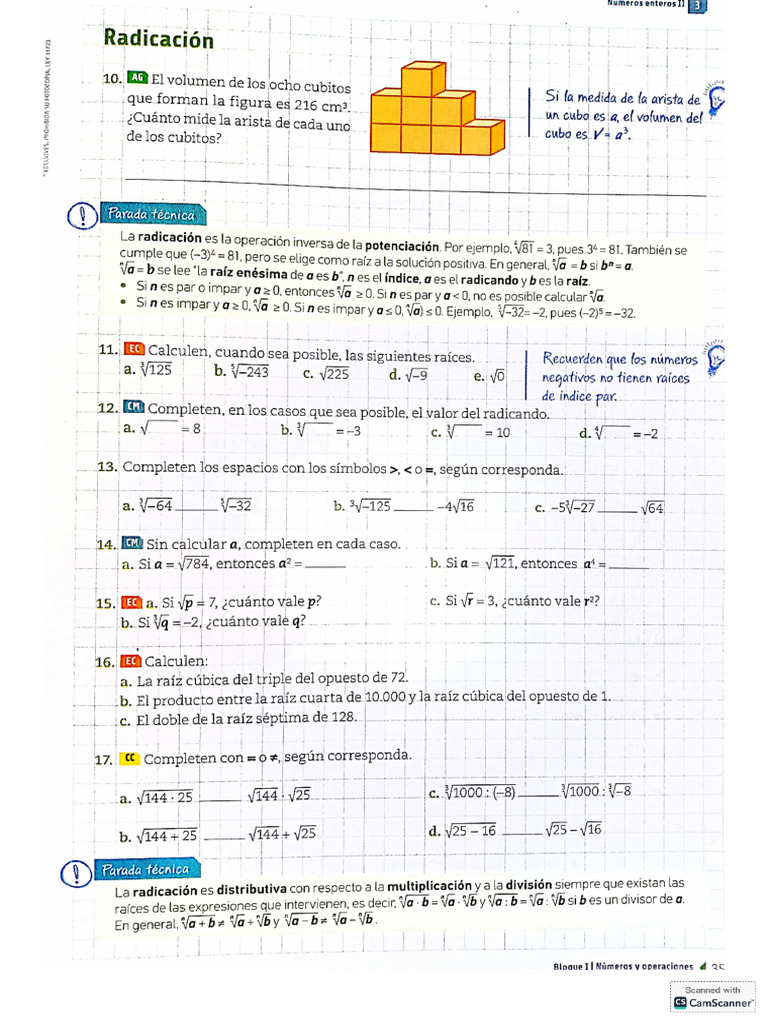 Radicación en Z. | PDF