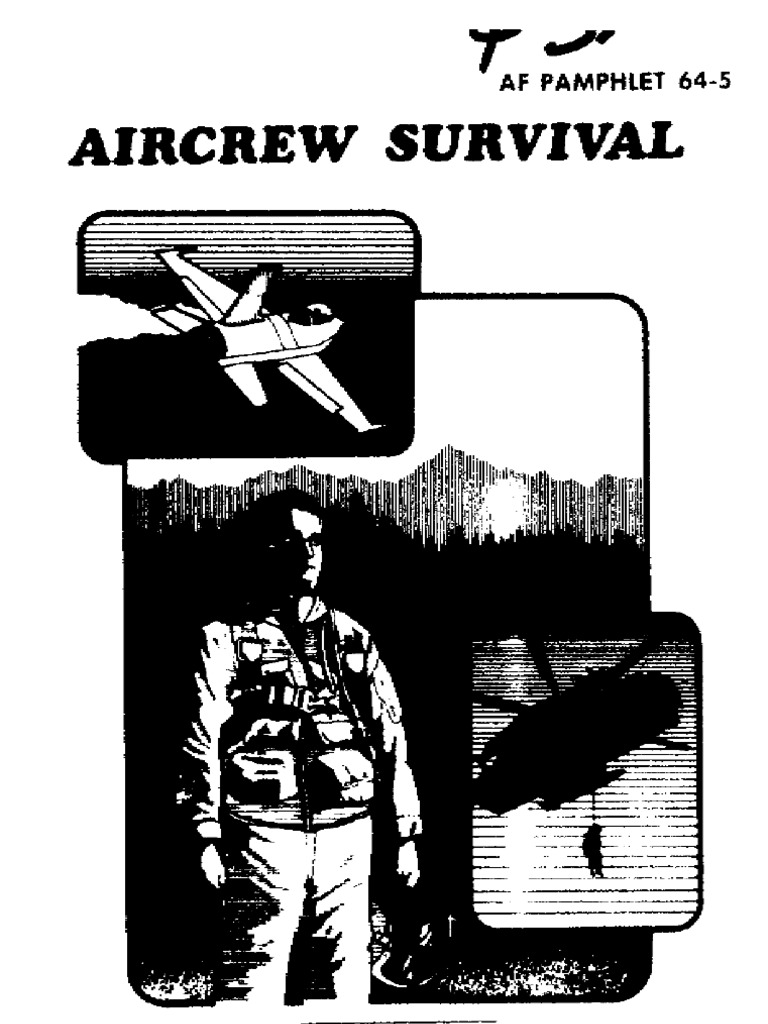 アメリカ空軍遭難専門書　『AIRCREW SURVIVAL』 Amazon.com: U.S. Air Force Aircrew Survival: 9781601700254