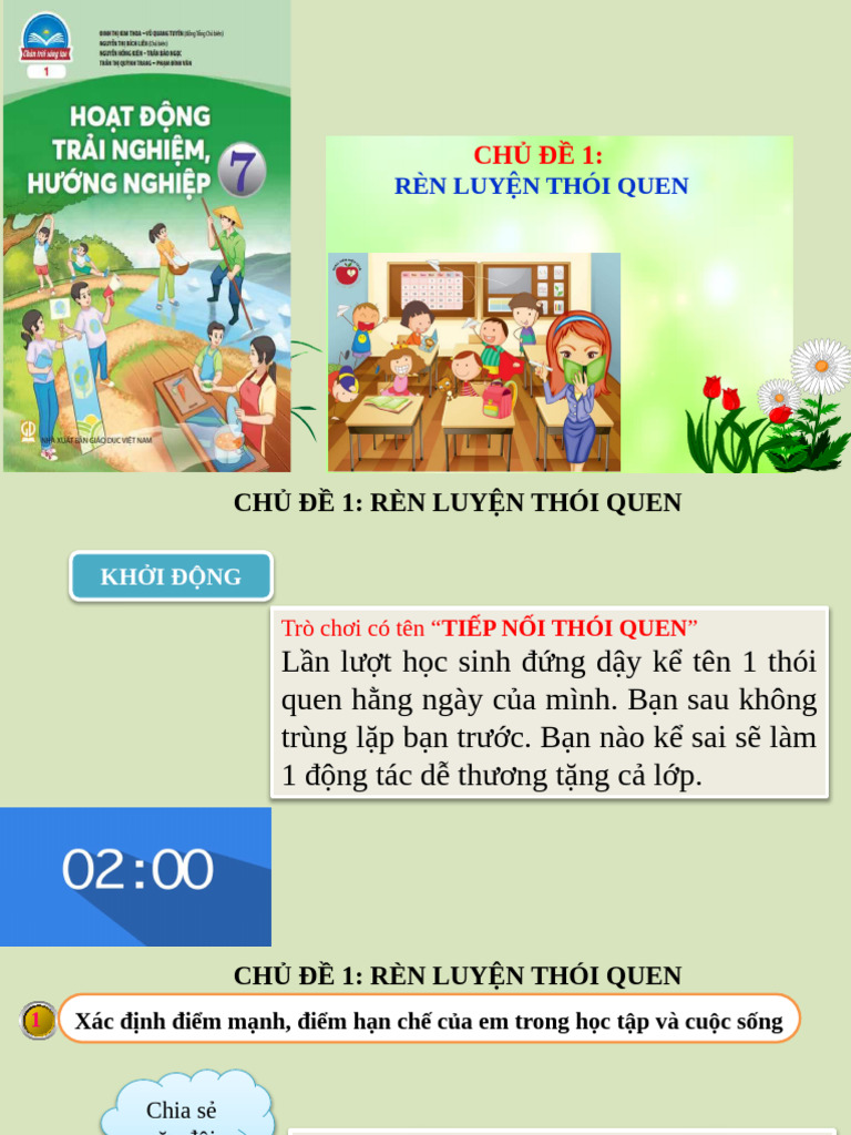 CHU DE 1 HĐTN-HN 7 CTST bản 1 | PDF