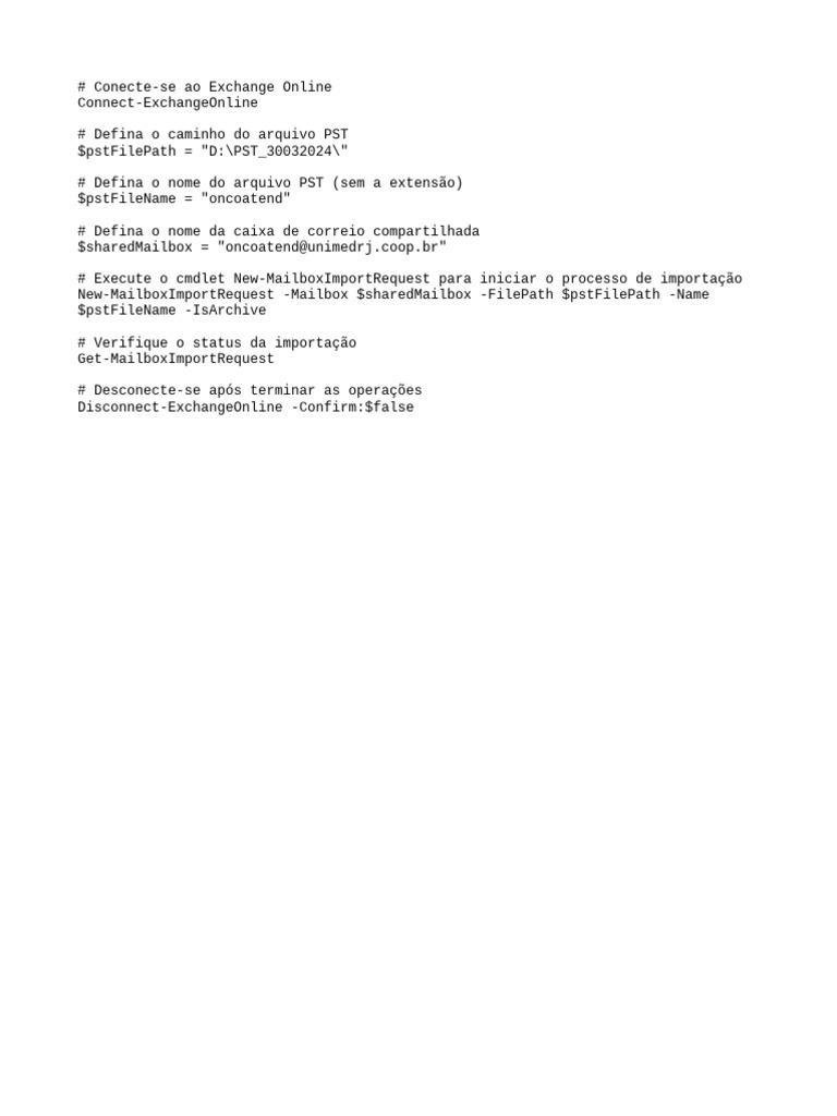  conecte se ao exchange online pdf