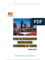Plan Desarrollo Tacna 2004_2013