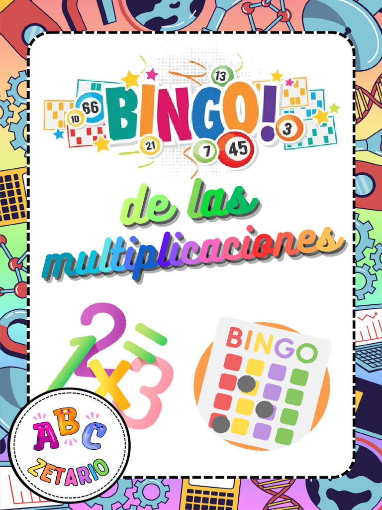 Bingo De Las Multiplicaciones Pdf