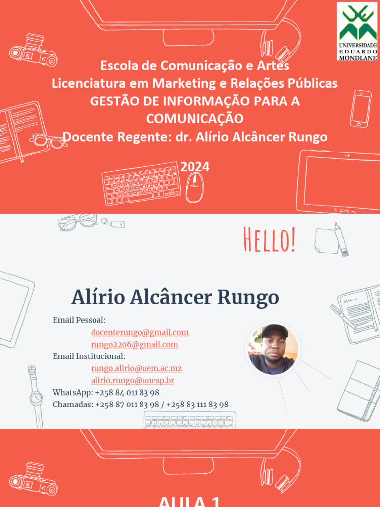 01 Aula1 Gestao Da Informacao Introducao A Nocao De Gestao Da