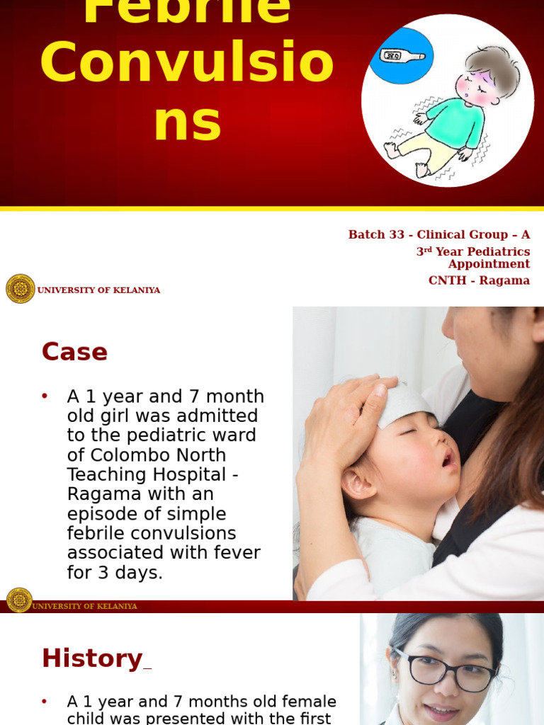 Febrile Convulsions | PDF