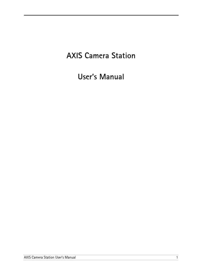 Users Manual | PDF