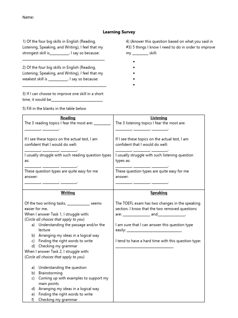 Learning Survey | PDF