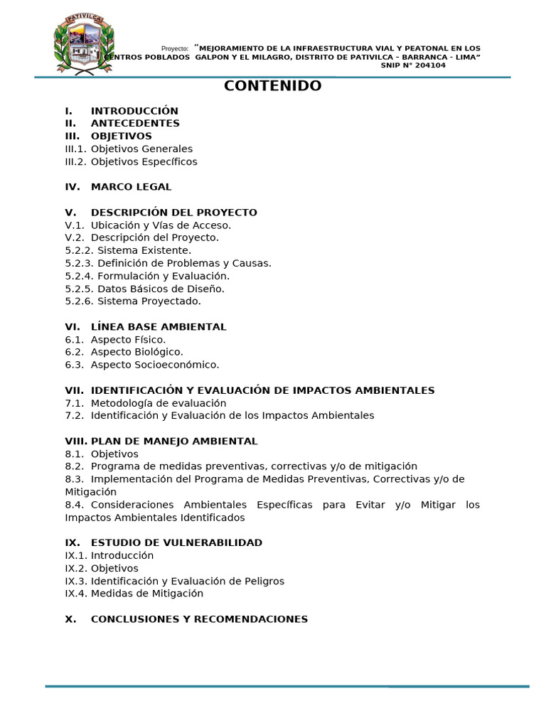 11.2 Estudio de Impacto Ambiental | PDF