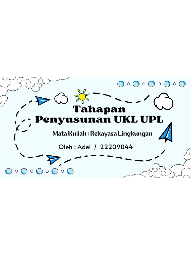 Penyusunan Ukl Upl Pdf